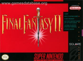Cover Final Fantasy II for Super Nintendo